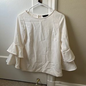 J Crew bell sleeve top